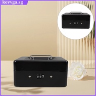 🧂 Robust Steel Lock Box with Password Security for Home Office Essentials