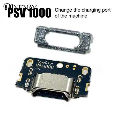 DIY USB-C Type-C Charging Port; Essential Replacement USB Part for PS Vita PSV 1000 Console