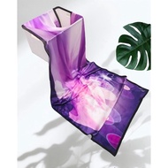 shawl printed satin soft