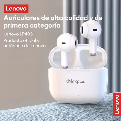 Original Lenovo LP40PRO TWS Bluetooth 5.1 Quick Connect Earphone Ergonomic Design Headphones Powerfu