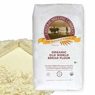 ▶$1 Shop Coupon◀  100% Organic Artisan Bread Flour - 25 lbs - Type 80 Old World Wheat Blend