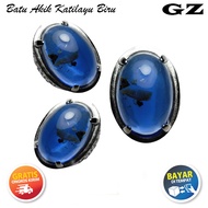 Cincin Batu Akik Amber Katilayu Biru
