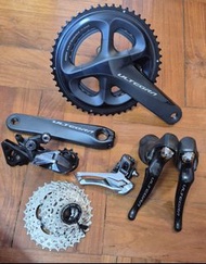 新淨Shimano Ultegra 8000 11速三寶飛輪連全新大餅（無C夾）
