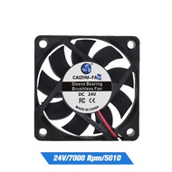 【Value Bundle】 DC5010 5012 Cooling Fan 5V 12V 24V Machine Equipment DC Motor Cooling Fan Computer CP