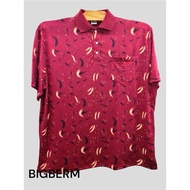 Big Size Polo Shirt Bust 68 Inches 6xl Fat People's Cotton Stretch Fabric
