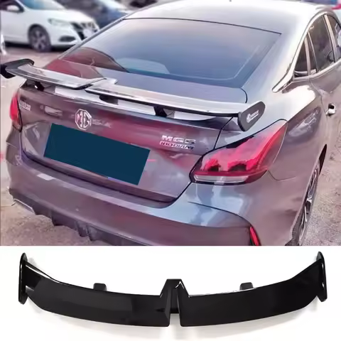 MG GT 5 Spoiler for Morris Garages 5 Carbon Surface Car Rear Wing 2021 To 2023 Type W ABS Material T