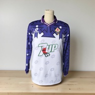 Fiorentina Away Retro Jersey 92/93 7UP Classic Rare Vintage