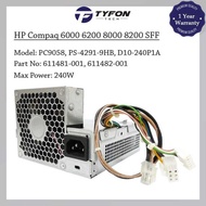 HP Compaq 6000 6200 8000 8200 SFF PSU 240W 611481-001 613762-001 611482-001 613763-001 Refurbished