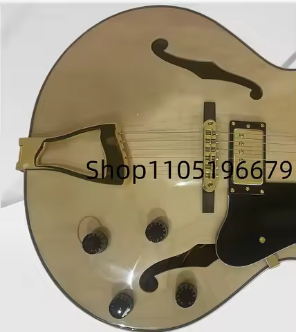 a(25-35 days Delivered）Send tomorrow Custom shop maple Top l-5 Finish Hollow Body Electric Guitar AB