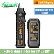 Vionscan Wire Tester RJ45 RJ11 Cable Tracker Line Finder Multifunction Wire Tracker Ethernet LAN Net
