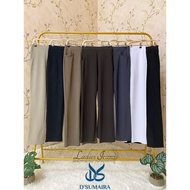 STRAIGHTCUT Soft Denim S-3XL Seluar Slack Wanita Perempuan Muslimah Plus Size S - 3XL