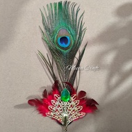REPLIKA Replica Peacock Feather Emblem Brooch Peacock Feather Brooch/