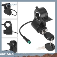 [Fanicas.my] E-Scooter  Lock Electric Scooter  Lock Starter Switch Lock for Kukirin G2 Pro/Max Elect