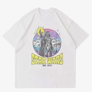 VINTAGE STAR WARS 1977 T-SHIRT | OVERSIZED WHITE T-SHIRT 24s | MEN'S AND WOMEN'S T-SHIRTS