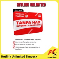 【In Stock】VIP NUMBER MAXIS HOTLINK PREPAID UNLIMITED DATA , UNLIMITED CALL SEMUA RANGKAIAN vvip