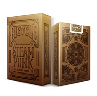 new 1 Deck Bicycle Bronze Steampunk Deck Playing Cards Magic Cards Magic Props Close Up Stage Magic