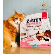 NuMew Zesty Oven Baked Cat Food 2kg | Chicken & Duck with Chicken Liver | Complete & Balanced