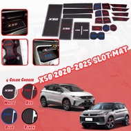 Proton X50 2020-2025 Car Slot Mat Proton Car Interior Storage Tank X-50 Anti slip car accessories ru