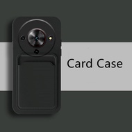 Phone case ZTE Blade A76 5G Soft Card Holder Slot Silicone Wallet Back cover ZTE Nubia A76 5G case