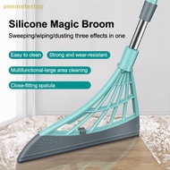 Onemetertop Silicone Magic Rubber Broom Mop Hand Dust Brooms Home Floor Cleaning Squeegee Wiper Toil