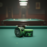 Billiard Cue Chalk, 1 piece cylindrical, pool stick accessory, for snooker table use.