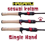 2025 HASAMU SIN CAST SINGLE HAND CASTING ROD BC FISHING ROD FULL MOON RANDUK GUNCAST TANTO LUNASTICK