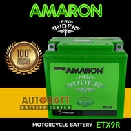 Amaron Pro Rider ETX9R (YTX9R) Maintenance-Free Motorcycle Battery