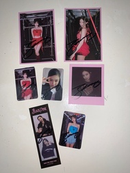 Blackpink Jennie親筆簽名官方小卡 $180@2