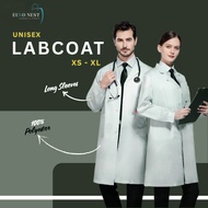 Unisex Lab Coat White | Doctor, Medical & Science Student Uniform | Baju Doktor Lelaki & Perempuan