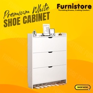 Furnistore Modern Shoe Rack Cabinet Multilayer Shoe rack Simple Shoe Cabinet Kabinet kasut kayu mewa