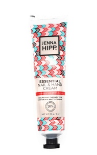 Jenna Hipp Essential Nail and Hand Cream (Chevron) 4 oz Tube