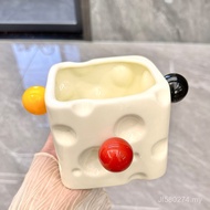 Cheese Entrance Remote Control Style Living Room Storage Tube Desktop Trash Can Coffee Table Decorat