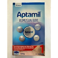 Aptamil Infant Milk Formula Step 1 120g / 600g (Exp: February 2026) 0 to 6 Months Baby