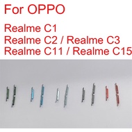 On Off Power Volume Side Button Flex Cable For OPPO Realme C1 C2 C3 C11 C15 C17 Power Volume Up Down