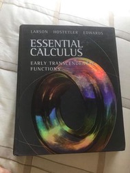 Essential calculus 原文課本 #22開學季
