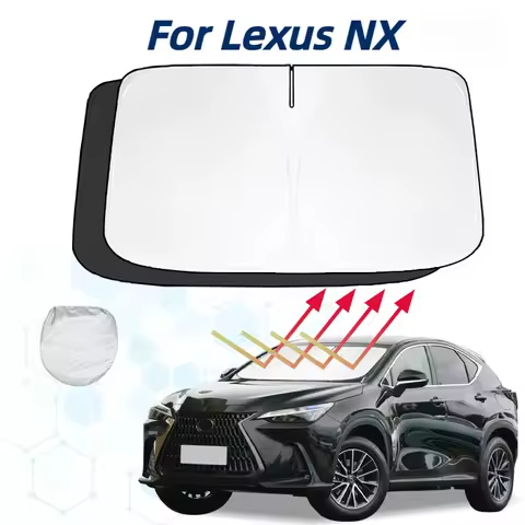 For Lexus NX 300H NX350H NX450 Windshield Sun Shade Sunshade Sun Visor Protector Foldable Blocks UV 
