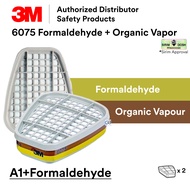 3M 6075 Formaldehyde & Organic Vapour Cartridge / A1 + Formaldehyde / CE & SIRIM / 6005 Cartridge Di