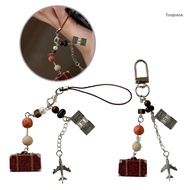【CH*】 Stylish Aviation Suitcase Themed Mobile Lanyard Accessory For Parties And Event