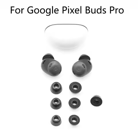 Memory Foam For Google Pixel Buds Pro Earphone Ear Pads Case Sponge Ear Cups In-Ear Earphone Earbuds