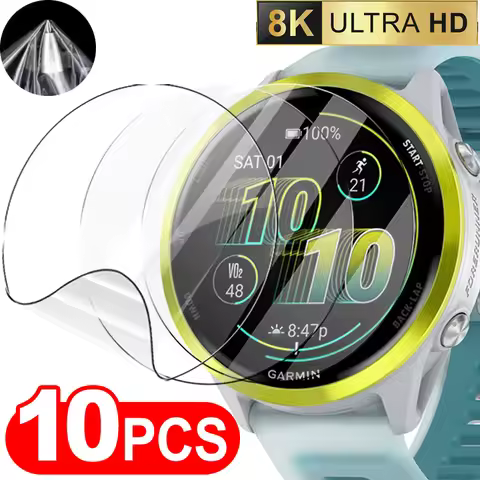 Hydrogel Protective Film For Garmin Forerunner 965 570 955 265 265S 255 255S HD Screen Protector For