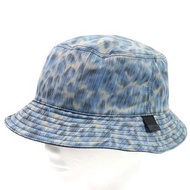 全新 DIOR Parley Dior Homme Parley 293C906D5547 漁夫帽，帶品牌標識吊牌，亞得里亞海印花，再生材料，藍色，通體印花，M 碼，意大利製造，正品，男士，原價：¥9