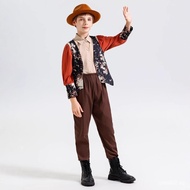 Halloween Costume Bavarian Costume Children's Day Stage Performance Costume European and American Re