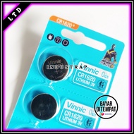 baterai vinnic CR1620 batrai CR 1620 batu batre CR 1620 lithium 3V