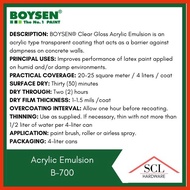 ◹ BOYSEN Acrylic Emulsion B-700 Gallon