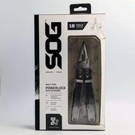 [05美國直購] SOG Multitool S60N-CP Powerlock 18合1 多功能工具鉗 折疊鉗 含尼龍收納袋 剪刀