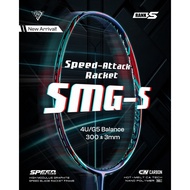 P.R IND SMG-S Speed (3U / 4U / 5U) Free Cover Badminton Racket Original 100%