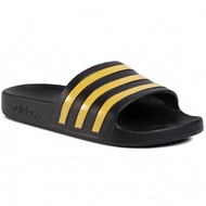 Adidas Adilette Aqua Slides Sandals - Black Gold EG1758 Original