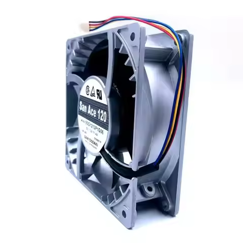 For Sanyo 9SG1212P1G06 12cm High-Temperature Resistant Fan 12V 4A Speed Fan for Electronics Cooling 