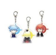 Inc. - Set of 3 Assassination Classroom Acrylic Keychain Shiota Nagisa, Karma Akabane, Koro Sensei v