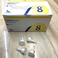 (10pcs) Novofine 30G 0.3X8 mm Micro-Fine+ 0.25X5 exp 09/25
